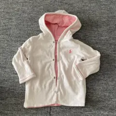 ラルフローレン⭐︎リバーシブルフード付きトレーナー ピンク 95cm