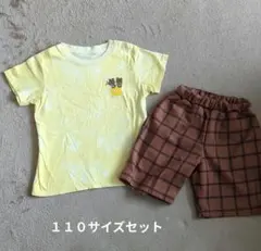 110サイズ Tシャツとショートパンツセット