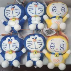 ドラえもん ポップカラーマスコット 6個セット