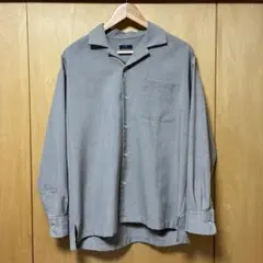 URBAN RESEARCH ITEMS オープンカラー長袖シャツ ベージュ Mのサムネイル