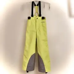 モンベル⭐︎mont-bellキッズアルパインパンツ110 スキー雪遊び　イエロー