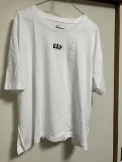 GAP ロゴ刺繍 半袖Tシャツ ホワイト Lサイズのサムネイル