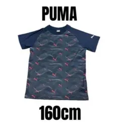 【PUMA プーマ】美品　半袖Tシャツ　立体感　ジュニア　スポーツ　160