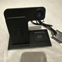 ワイヤレス充電スタンド ブラック