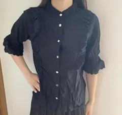 五分袖トップス