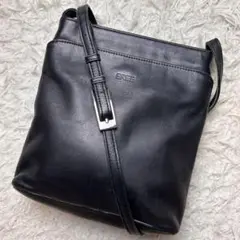 BREE ブリー 本革 レザー サコッシュ ショルダーバッグ ブラック