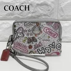 COACH コーチ　バタフライ　フラグメントケース　 小物入れ　ポーチ　チャーム