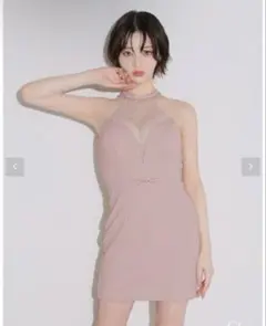 キャバドレス ピンク s glossy