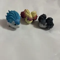 【ガチャ】盛リモット　ツインテール盛り　美グラデ　カプセルトイ　3個セット