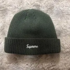 Supreme ニット帽 ビーニー オリーブ
