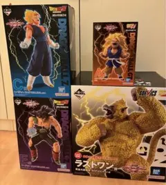 1番くじドラゴンボール VSオムニバスアルティメット　フィギュアラストワン　4体