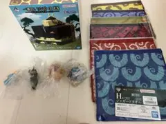 一番くじ ワンピース EX E賞　四角なのに死角なし　ヘッドマグネット　コンプ