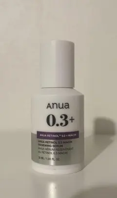 Anua 0.3+ レチノール美容液 30ml(約5割)