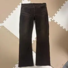 Lee ブーツカット　茶　ジーンズ　34