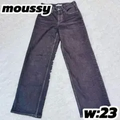 MOUSSY 90S LOWRISE BLK STRAIGHT 23のサムネイル