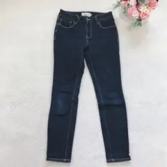 アズールバイマウジー スキニーデニムパンツ レディースボトム ジーンズ シンプル