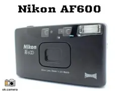 D60激安早い者勝ち✨　Nikon AF600フィルムカメラ　コンパクト Nikon AF600 ＋電池 ニコン コンパクト フィルム カメラ - メルカリ