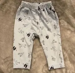 GU パンツ　80㎝　サマナルパンツ　アニマル柄