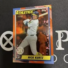topps archives nick kurtz ニックカーツ auto RC - メルカリ