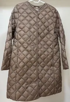 UNIQLO XL キルティングジャケット ノーカラー 古着 秋冬 防寒