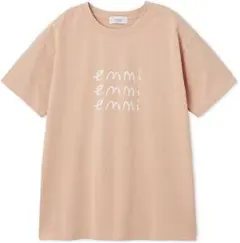 emmi×ecostore emmiロゴTシャツ