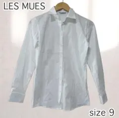 AOKI LES MUES レミュー 長袖シャツ ブラウス チェック柄 9のサムネイル