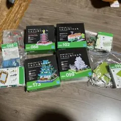 nanoblock セット 4種