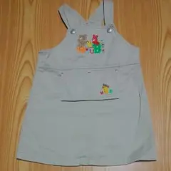 美品　ミキハウス  ジャンパースカート　100