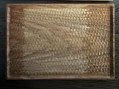 小沢賢一さん　くるみの木丸トレー24cm×2個ペア 小沢賢一さん くるみの木丸トレー24cm×2個ペア