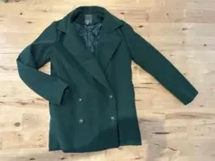 Lily ダークグリーン チェスターコート