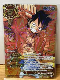 未開封非売品】ミラバト ワンピースカード ルフィ POP 47超レア仕様