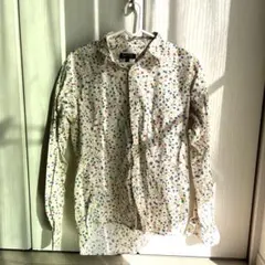 BEAMS HEART 花柄 長袖シャツ M