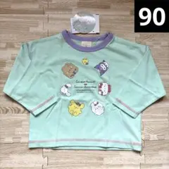 ハローキティ　クロミ　ポムポムプリン　シナモンロール　長袖　ロンT 90