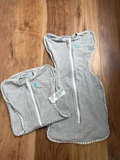 スワドルアップ　Sサイズ　グレー　おくるみ　2枚セット