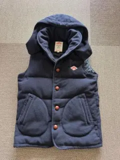 DANTON BEAMSダウンベスト 42 ネイビー