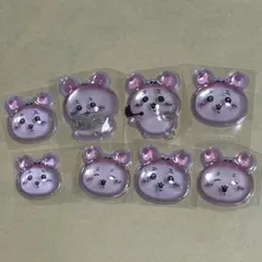 【正規品】ちいかわ ボンボンドロップシール 古本屋 カニちゃん バラ売り