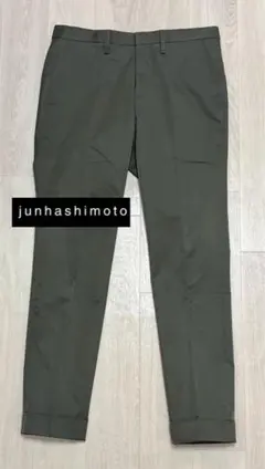 junhashimoto 16CM BIAS PANT テーパードスラックス3のサムネイル