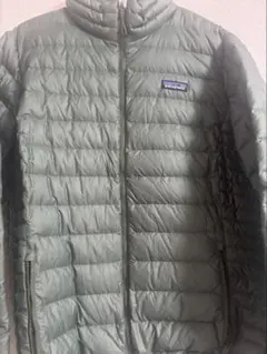 patagonia ダウンジャケット XL オリーブグリーン