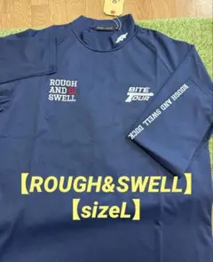 新品未使用品】Rough & Swell モックネック ネイビー サイズМ - メルカリ