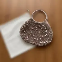 値下げしました❗️アンテプリマ　ワイヤーバック　フィオーリ　ピンク系