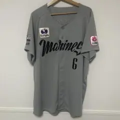 千葉ロッテ　ユニフォーム NISHIKAWA ネオクラ　西川史礁
