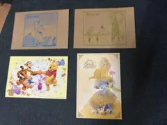 ムーミン＆ディズニー ポストカード 4枚セット