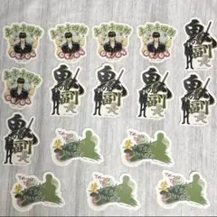 【最新弾】銀魂 モバイルステッカー 土方十四郎 セット 15枚