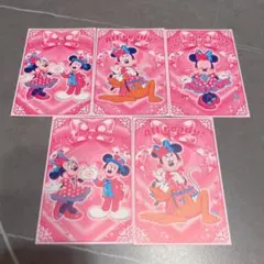 ディズニーランド　ミニー　パルパルーザ　クリスタルパレス グリーティングカード