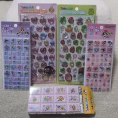たまごっち・パワーパフガールズ シール5枚セット