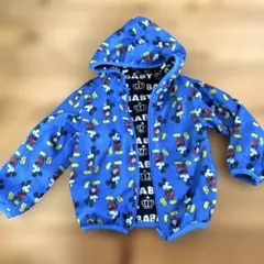 リバーシブル　baby dollフード付きジャケット 100cm