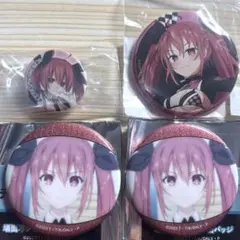 デートアライブ 五河琴里 ビッグ 12周年 缶バッジ 限定品 5点セット