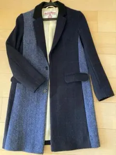 ハリスツイード チェスターコート