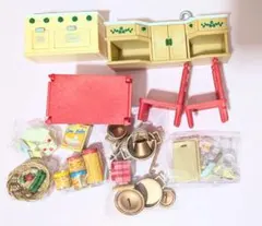 シルバニア　★キッチンセット&テーブルセット★