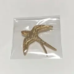 ゴールド 鳥 ブローチ
